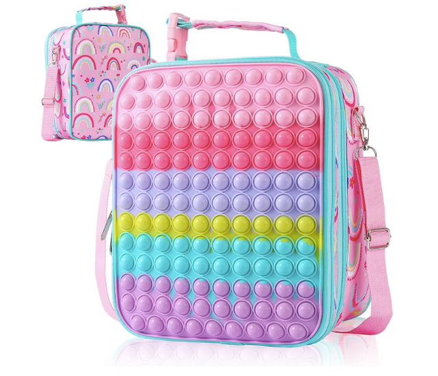 Girls Insulated Lunch Box Bag