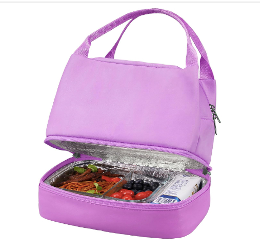 Double Layer Lunch Bag