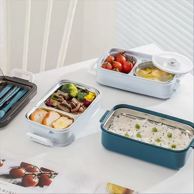 3 Layer 304 Stainless Steel Lunch Box