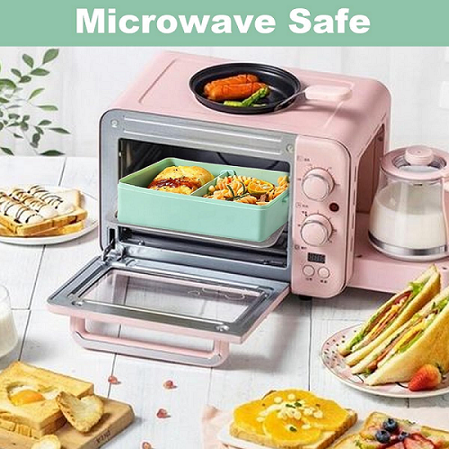sturdy PP material Double layered lunch box 1400ML