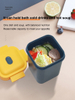  Double Layered Tie Strap Lunch Box