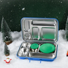 5 Compartment Stainless Steel Lunch Box