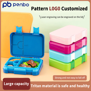 Wonderful 4 Compartments PP Lunch Box Kids