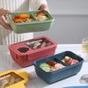 Japanese bento box with sauce box