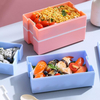 Korean style Double Layer Bento Box