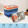 Attractive 1.1L Single Layer Lunch Box+Sauce Box
