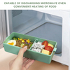Single Layer 2 Comparments Lunch Box