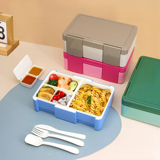 best 4 compartment sealed lunch box (1450ML)