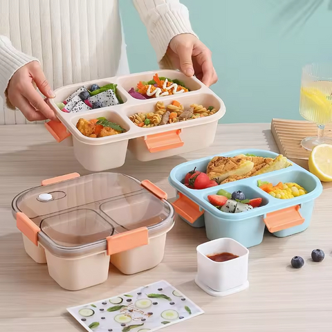 Sealing Buckle Square Lunch Box