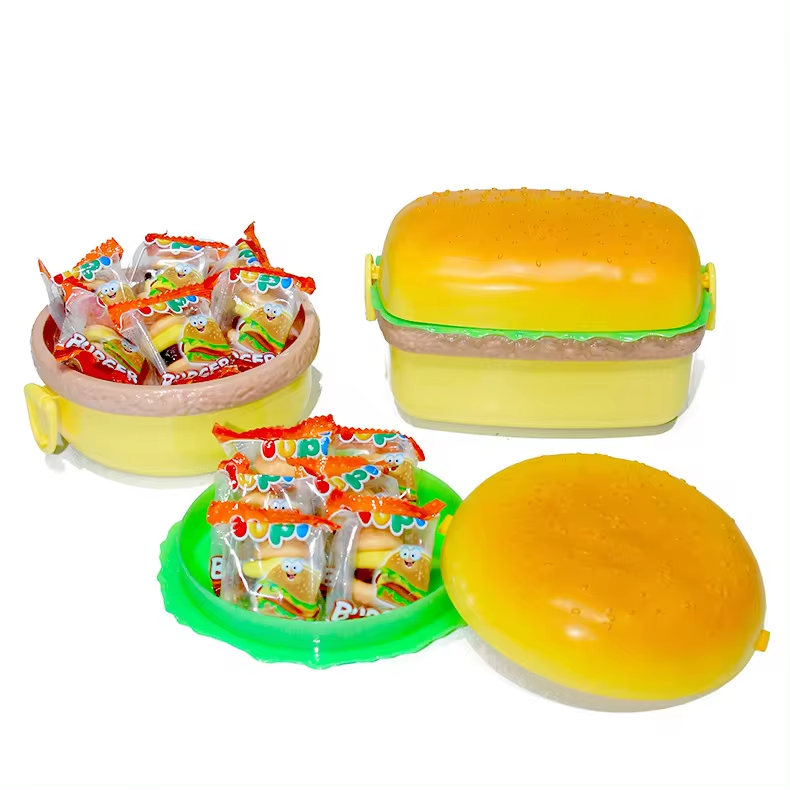 Creative Hamburger shape lunch box Gift