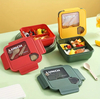 Square Bento Box with Sauce Box