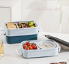 3 Layer 304 Stainless Steel Lunch Box