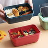 Rectangle 3 Compartment Bento Box 1.4L
