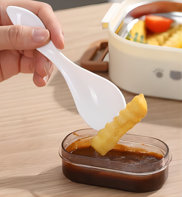 personalized stainless steel lunch box with sauce box 700ml
