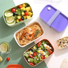 Double Layer Compressed Storage Lunch Box
