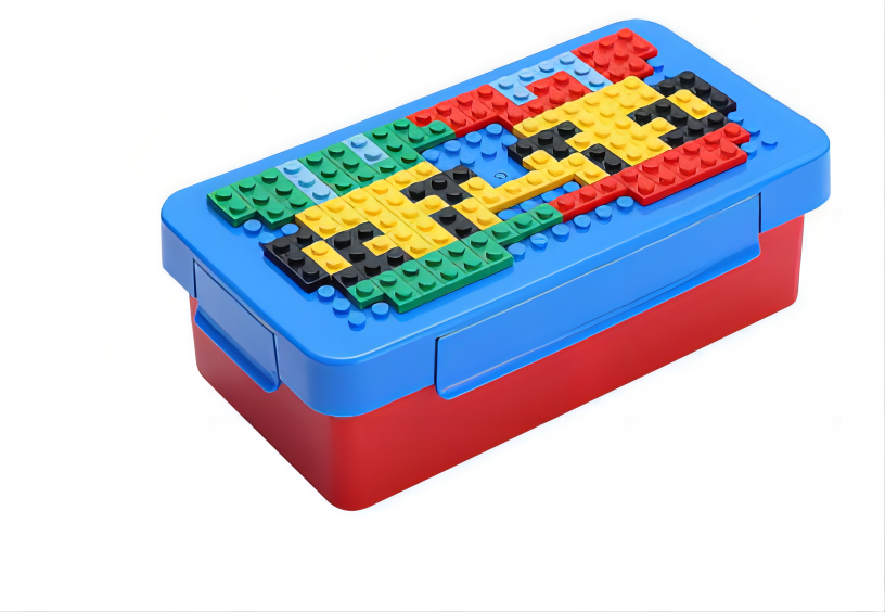 BPA Free Building Blocks lunch box