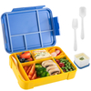5 Compartments Big Capacity Kids/adults Lunch Box 
