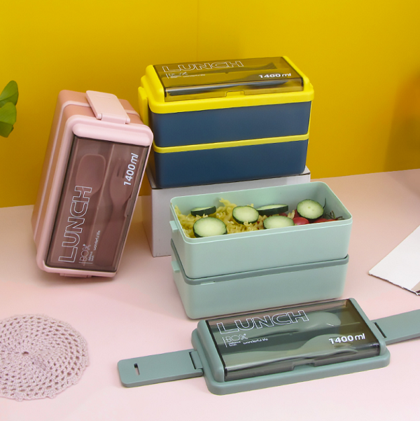 Double Layer PP Lunch Box