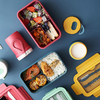 Rectangle 3 Compartment Bento Box 1.4L