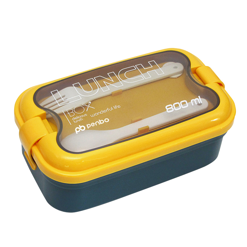 Popular Compartmentalized 800ML Single layer lunch box