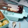 Not Chemical Dyes Wheat Straw Single Layer Lunch Box 800ML