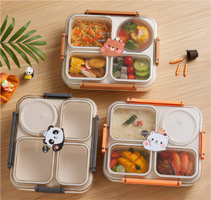4 Grids PP Lunch Box