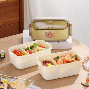 PP 2 Compartments Lunch Box
