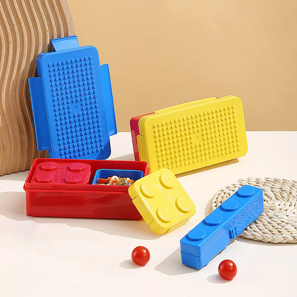Splicing Building Blocks lunch box, Students