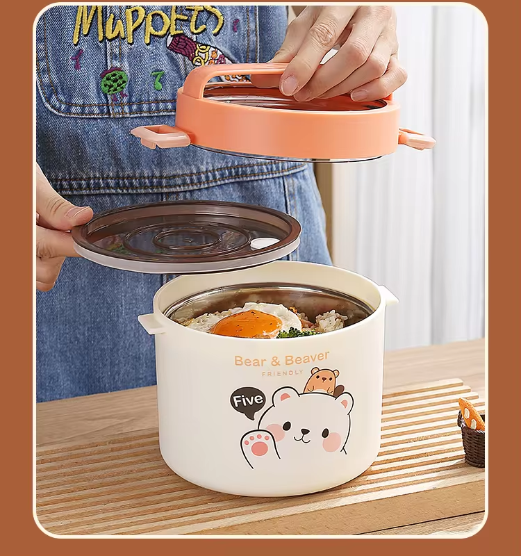 favourite 304 stainless steel lunch box 900ml kids
