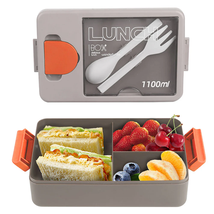 wonderful 1.1L Single Layer favourite Lunch Box+Sauce Box