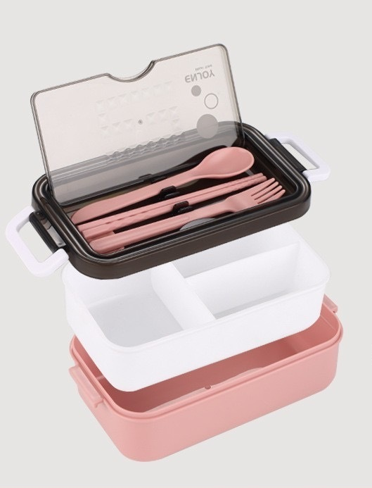 best Single layer bento box with 3 compartments