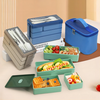 3 Layered 1450ML Lunch Box+insulated Bag
