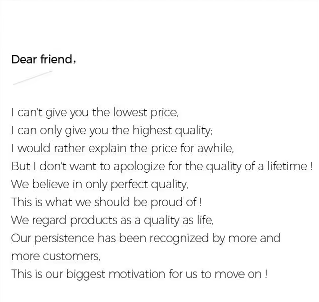 letter to client