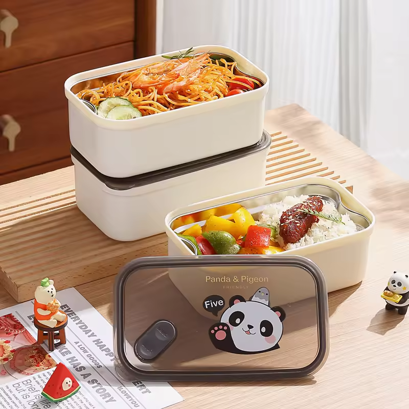 customize single layer baby standard lunch box