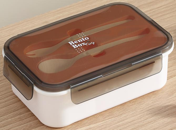 personalized 2-compartment lunch box for school