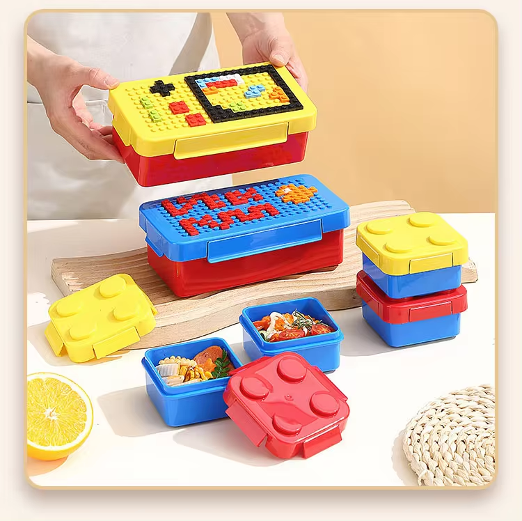 fantastic Building Blocks lunch box for kids