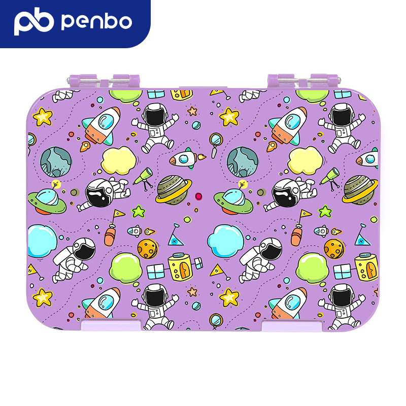 4 compartments lunch box Travel for kids and students