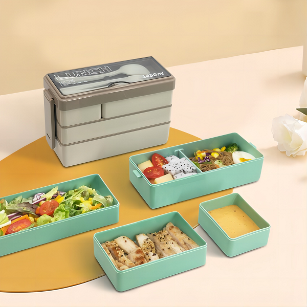  Well-sealed, Large Capacity, Light And Attractive, Choose This Bento Box