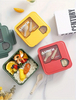 Square Bento Box with Sauce Box