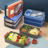 2L Double Layer Lunch Box Set