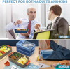 2L Double Layered Lunch Box (with Sauce Box)