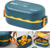 European Double Layer Bento Box for adults