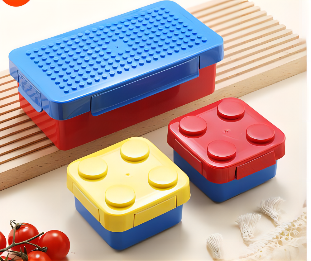 Portable Storage Building Blocks lunch box