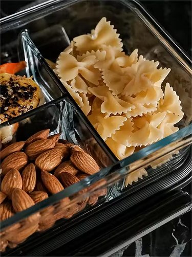 sturdy Single Layer Lunch Box (2&3 compartments)