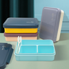 Invisible Buckle 3 Compartments Lunch Box 1250ML