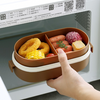 Cartoon European Double Layer Bento Box