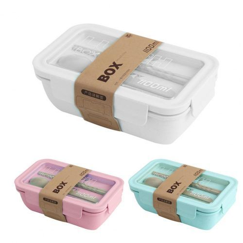 long-lasting Wheat Straw Lunch Box