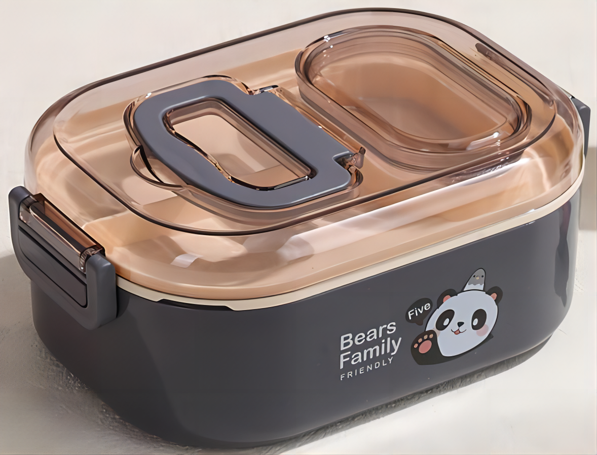 eco-friendly 304 stainless steel lunch box 700ml with sauce containe