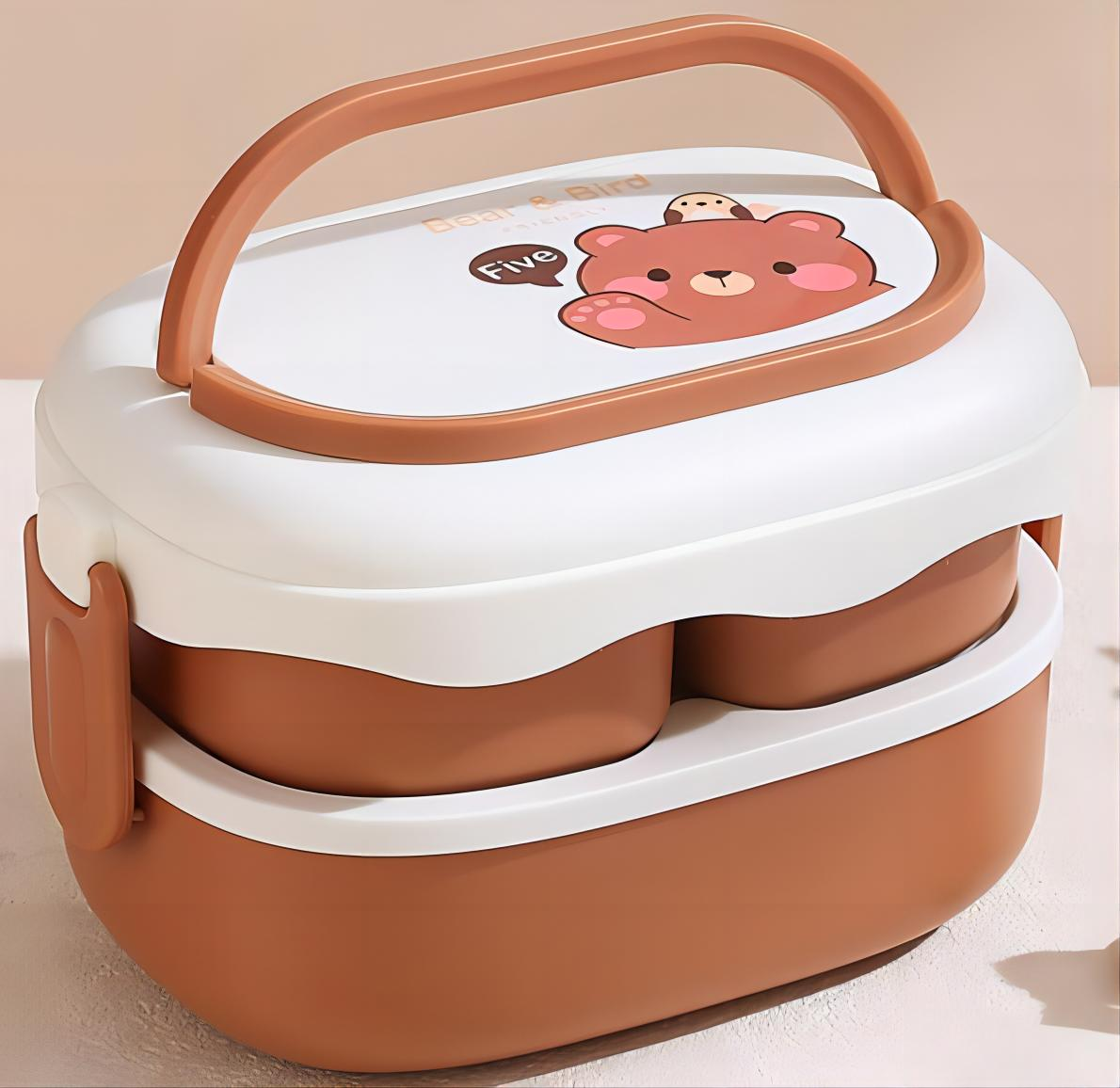 food-grade 2 layer Compressed lunch box outdoor