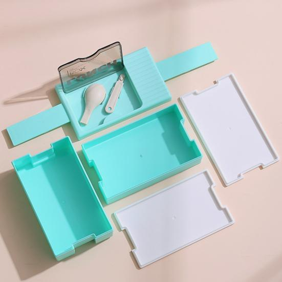 datachable Korean style Double Layer Bento Box